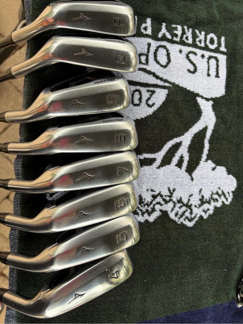 Mizuno MX-1000 Hot Metal Iron Set 4-PW +GW Graphite R-Flex